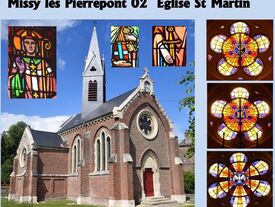 L'église saint Martin et ses vitraux